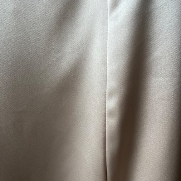 Amsale Tiana Long Evening Bridesmaids Dress in Champagne, Size 10 - Picture 6 of 8